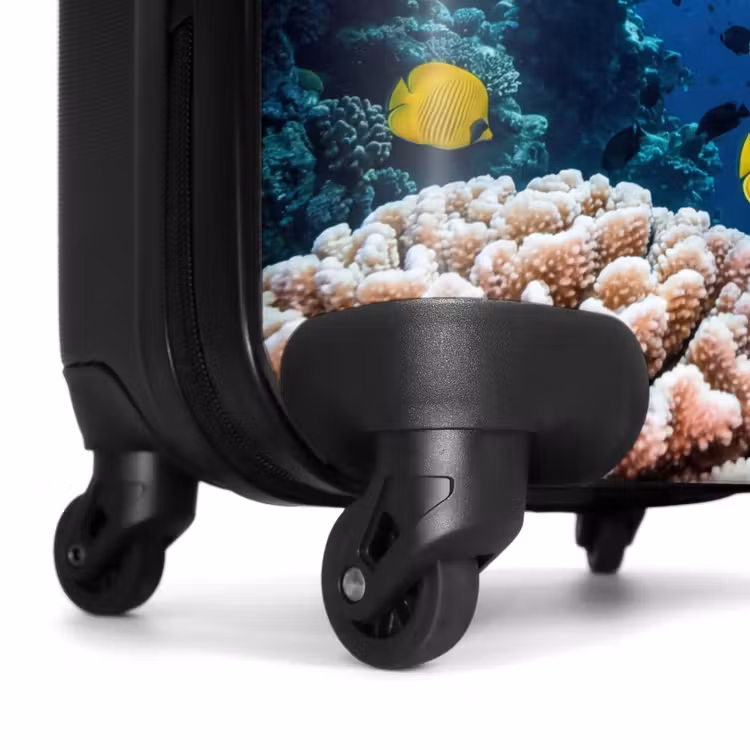 Suitcase - Sea - Coral Reef - Nature - Lively - Blue — 6
