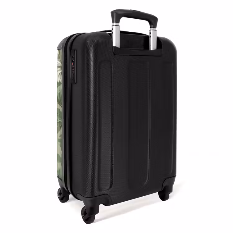 Suitcase - Elegant - Light Green - Plants - Pattern - Fitted — 2