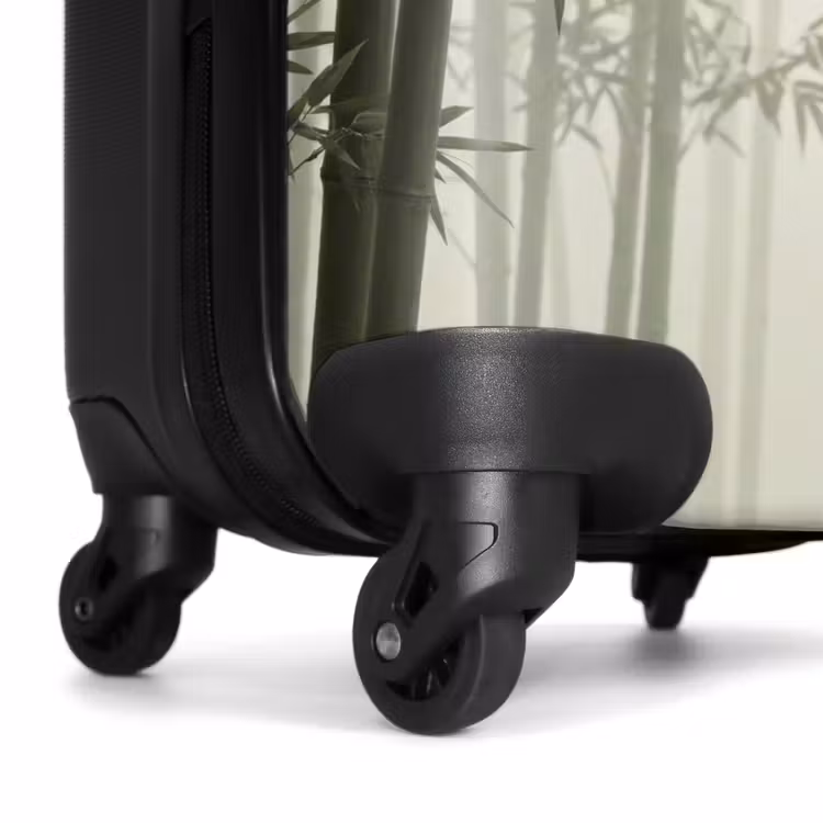 Suitcase - Bamboo - Forest - Fog - Nature — 6