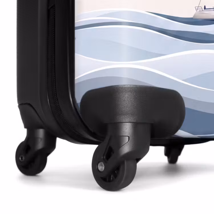 Suitcase - Boat - Sail - Sea - Modern - Beige — 6