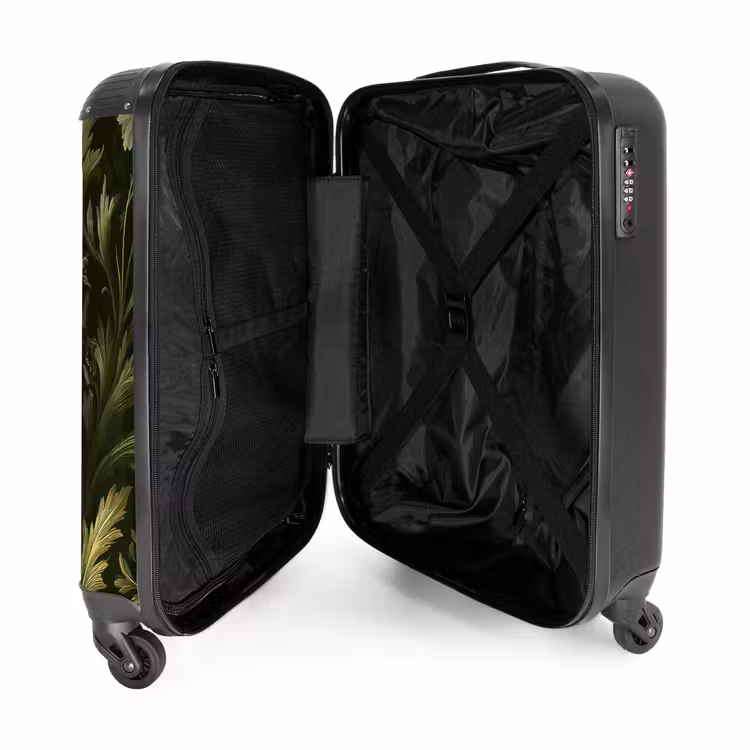 Suitcase - Botanical - Seamless - Flowers — 3
