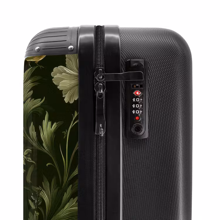 Suitcase - Botanical - Seamless - Flowers — 5