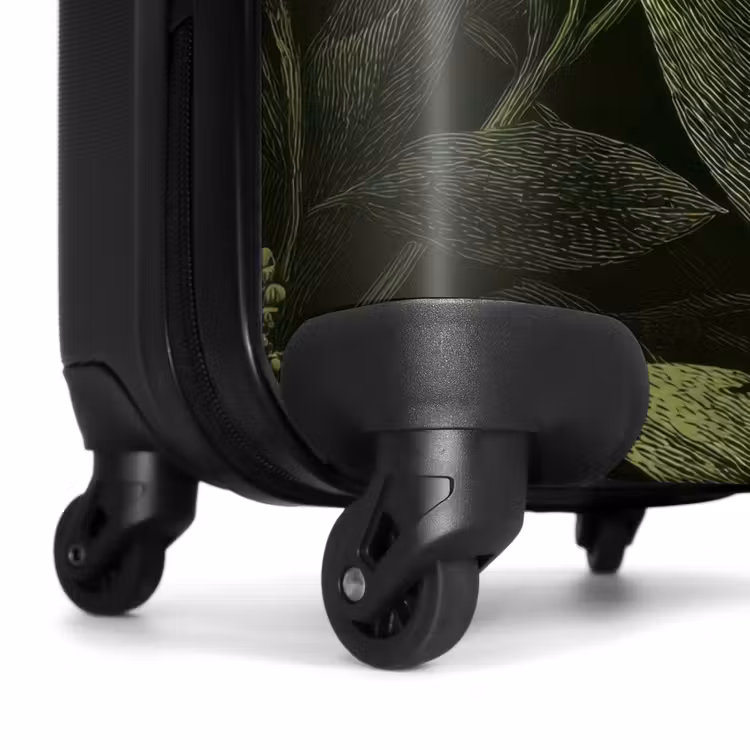 Suitcase - Classic - Dark - Botanical - Plants — 6