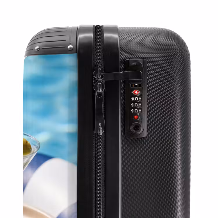 Suitcase - Cocktail - Swimming Pool - Summer - Blue — 5