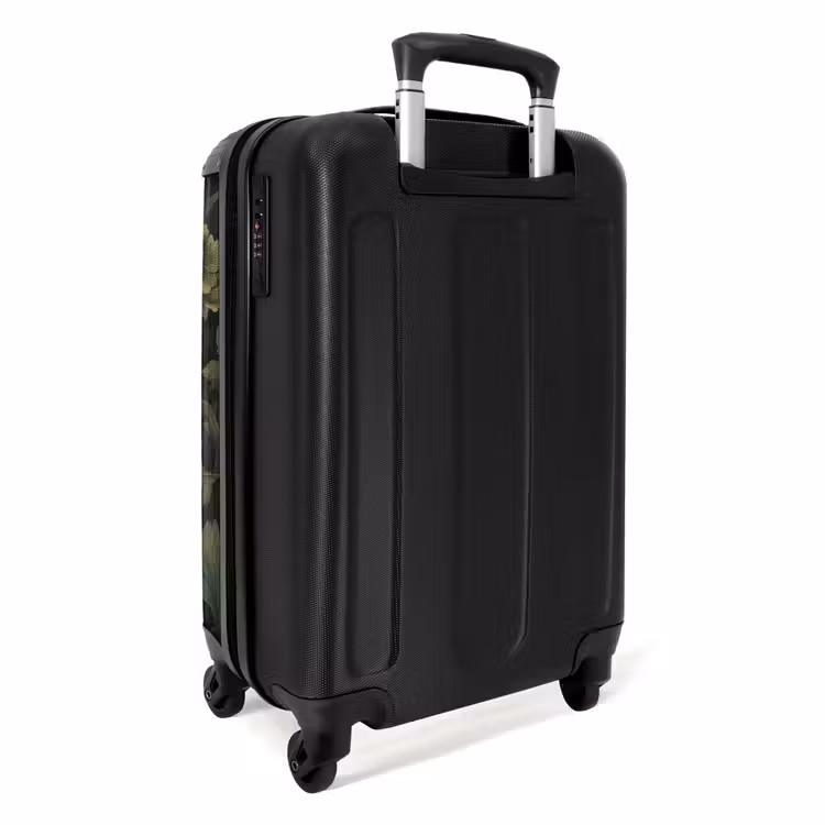 Suitcase - Dark - Green - Gold - Botanical — 2