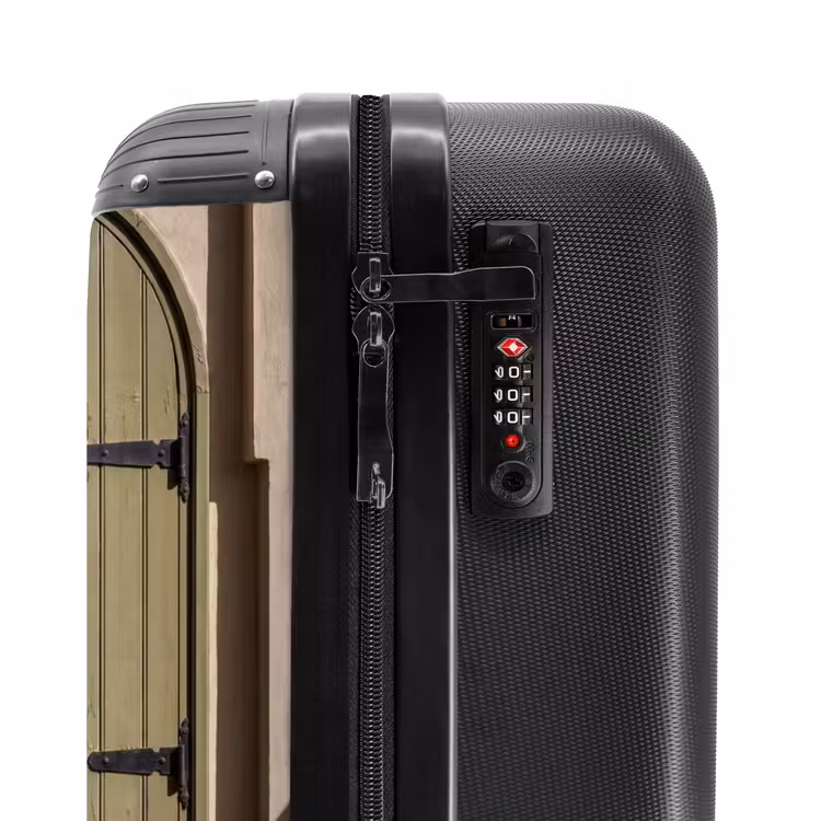 Suitcase - Door - Wood - Architecture - Greenery - Rustic — 5