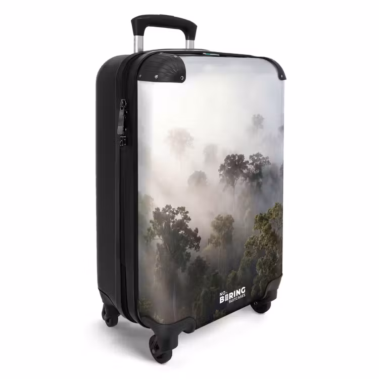 Suitcase - Forest - Fog - Nature - Green — 4