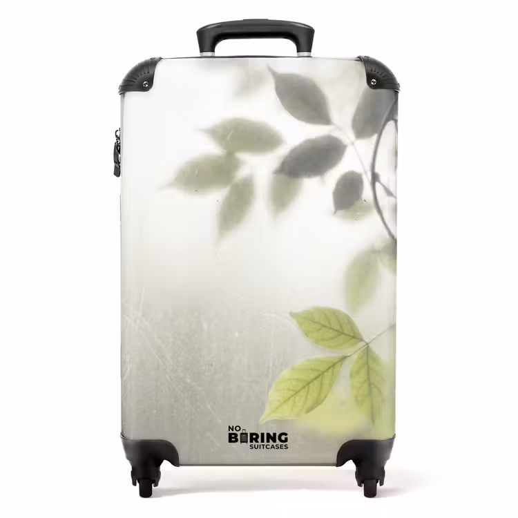 Suitcase - Leaf - Shadow - Nature - Abstract - Green — 1