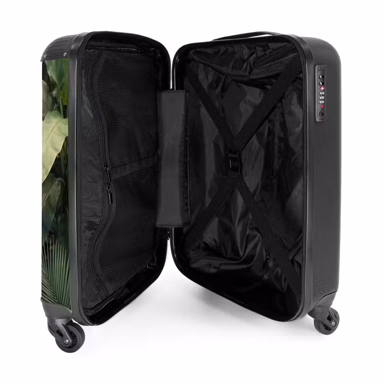 Suitcase - Leaves - Green - Tropical - Nature — 3