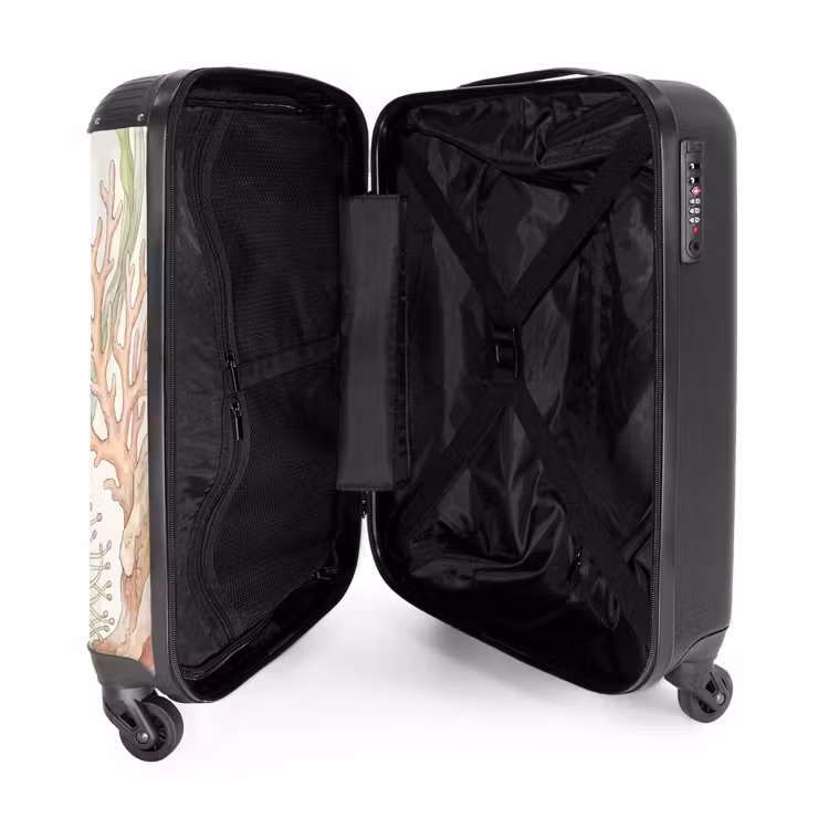 Suitcase - Marine Life - Coral - Underwater - Illustration - Colorful — 3