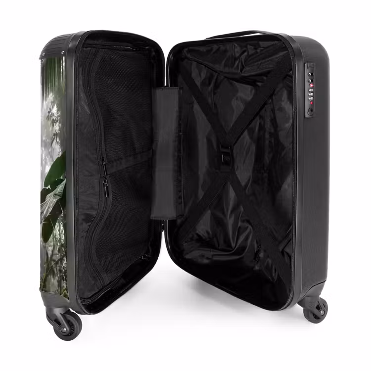 Suitcase - Nature - Jungle - Fog - Green - Leaves — 3