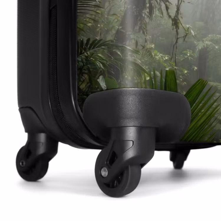 Suitcase - Nature - Jungle - Fog - Green - Leaves — 6