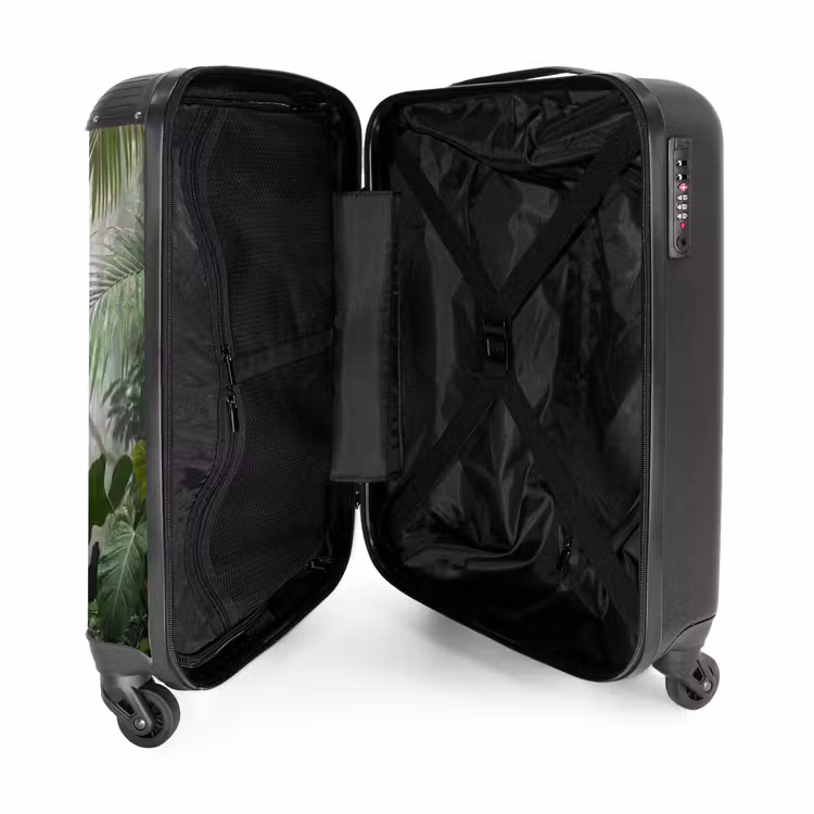Suitcase - Nature - Jungle - Fog - Tropical - Green — 3
