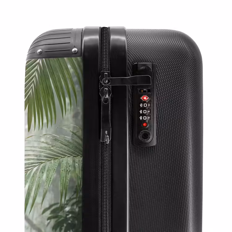 Suitcase - Nature - Jungle - Fog - Tropical - Green — 5