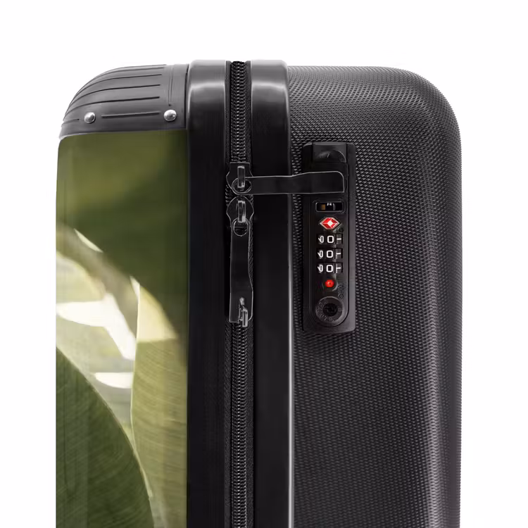 Suitcase - Nature - Leaves - Green - Tropical - Detail — 5