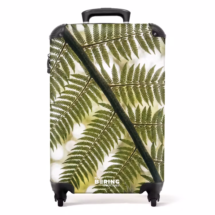 Suitcase - Plant - Leaf - Nature - Green - Detail — 1