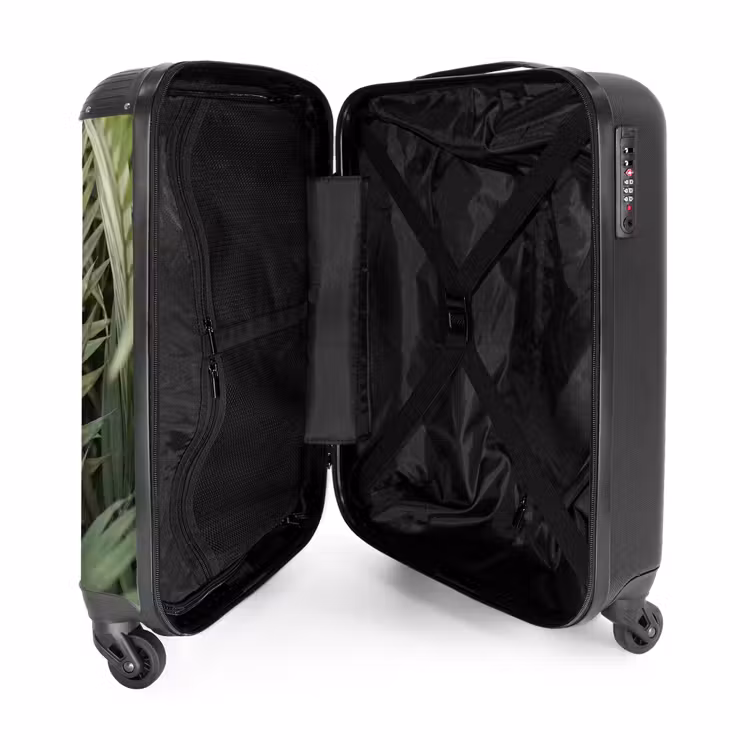 Suitcase - Plant - Palm Leaves - Nature - Green — 3