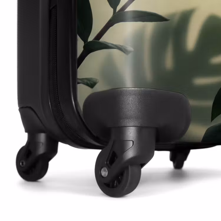 Suitcase - Plants - Leaves - Shadows - Green - Modern — 6