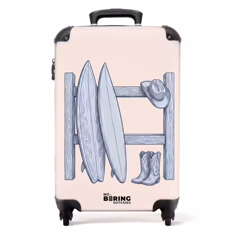 Suitcase - Recreation - Clothing - Adventure - Illustration - Summer — 1