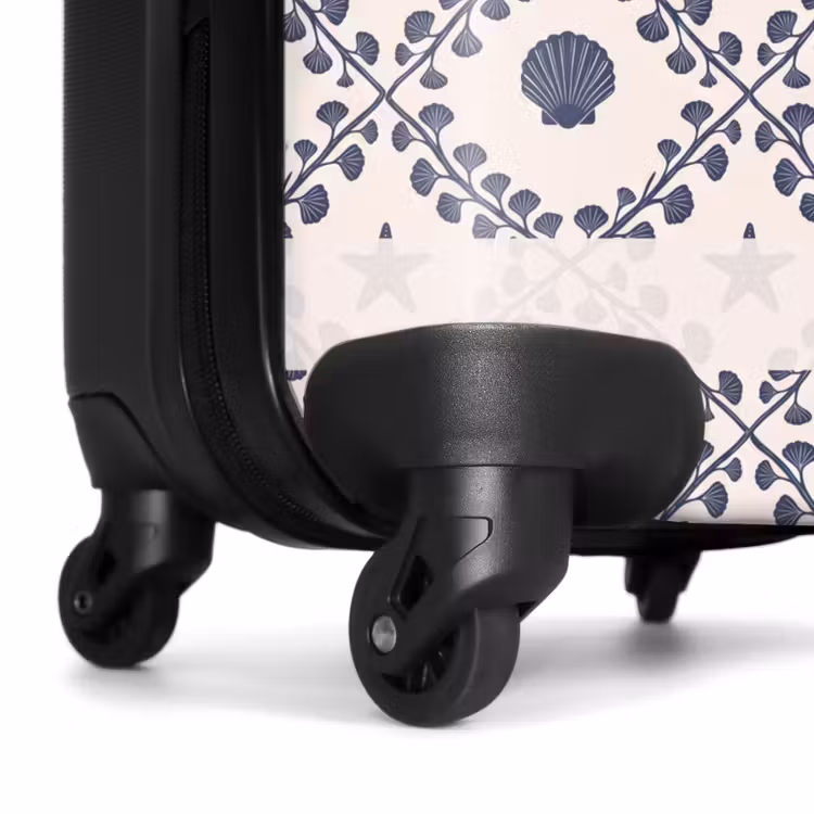 Suitcase - Sea - Crab - Starfish - Pattern - Blue — 6