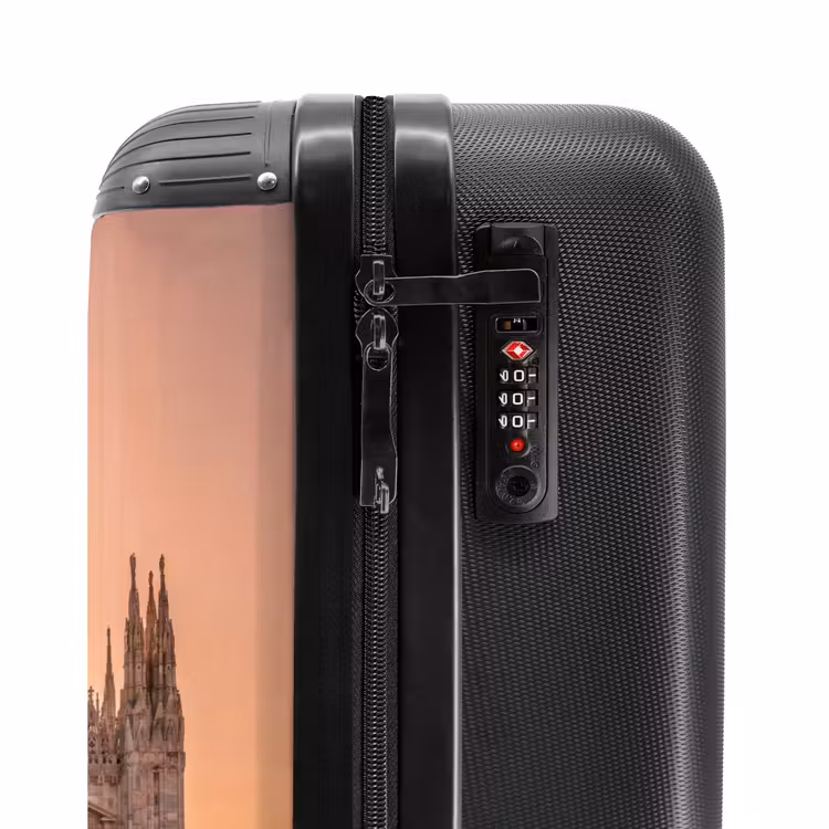 Suitcase - Architecture - Milan - Square - Sunrise - Orange — 5