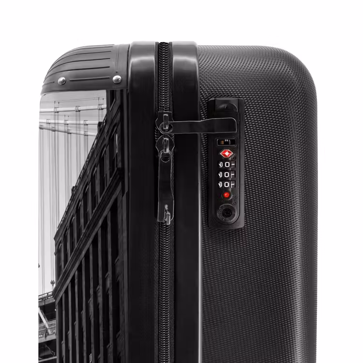 Suitcase - Bridge - City - Architecture - Modern - Black - White — 5