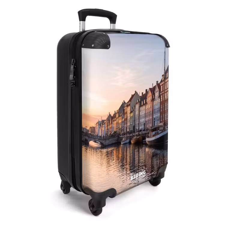 Suitcase - City - Canal - Sunset - Classic - Colorful — 4