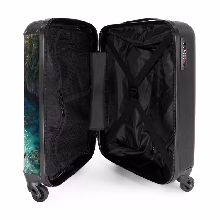 Suitcase - Island - Tropical - Water - Palm Trees - Nature — 3