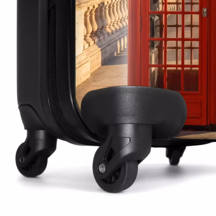 Suitcase - Phone Booth - Red - London - City - Architecture — 6