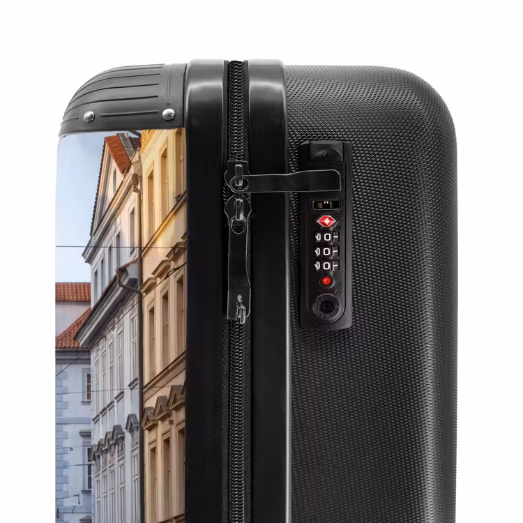 Suitcase - Tram - Street - Cityscape - Classic - Red — 5