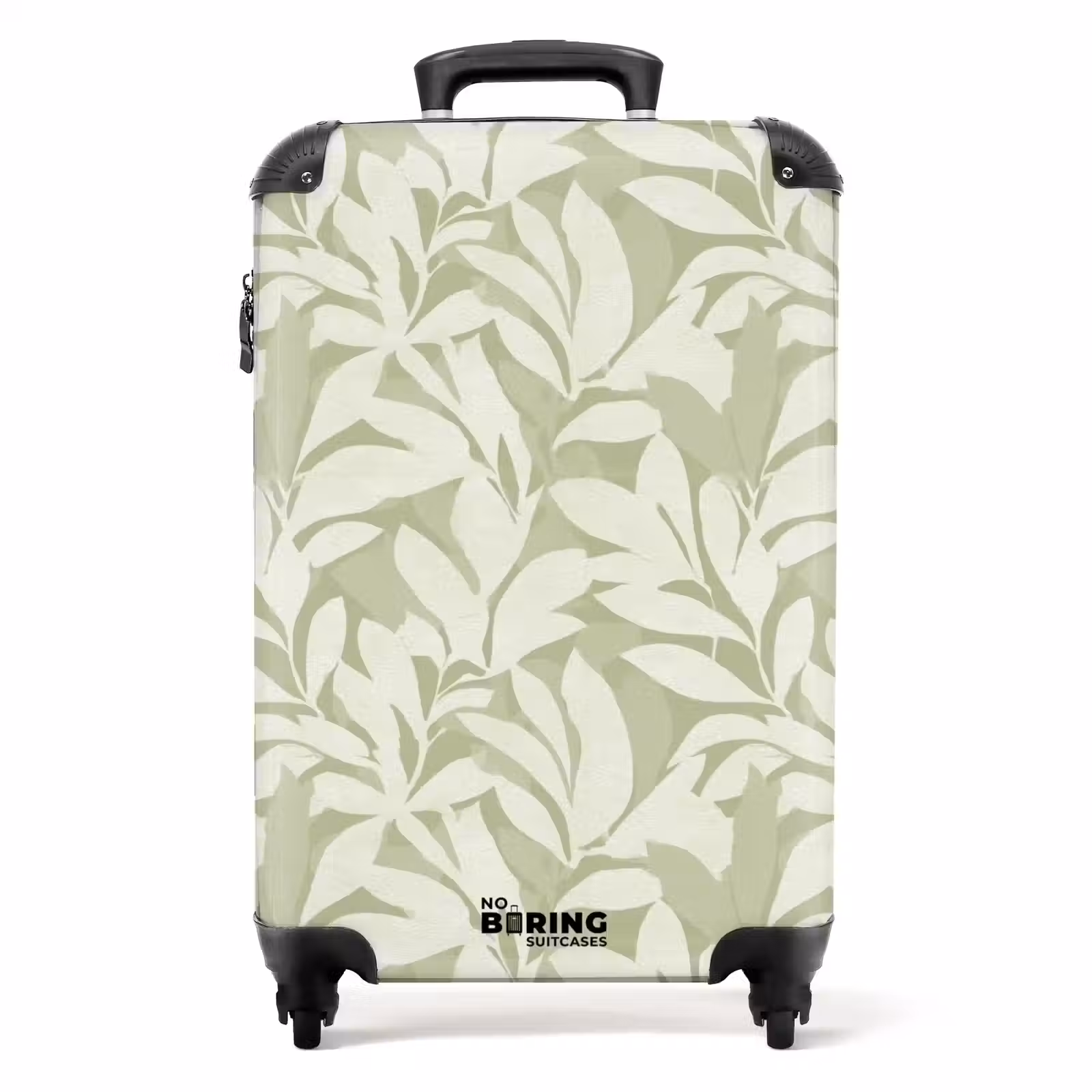 Suitcase - Salvia Green - Botanical - Minimalist - Pattern — 1
