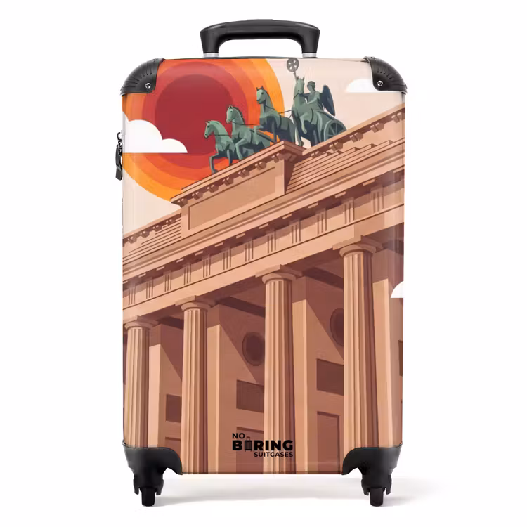 Suitcase - Architecture - Brandenburg - Berlin - Sunset - Historic — 1