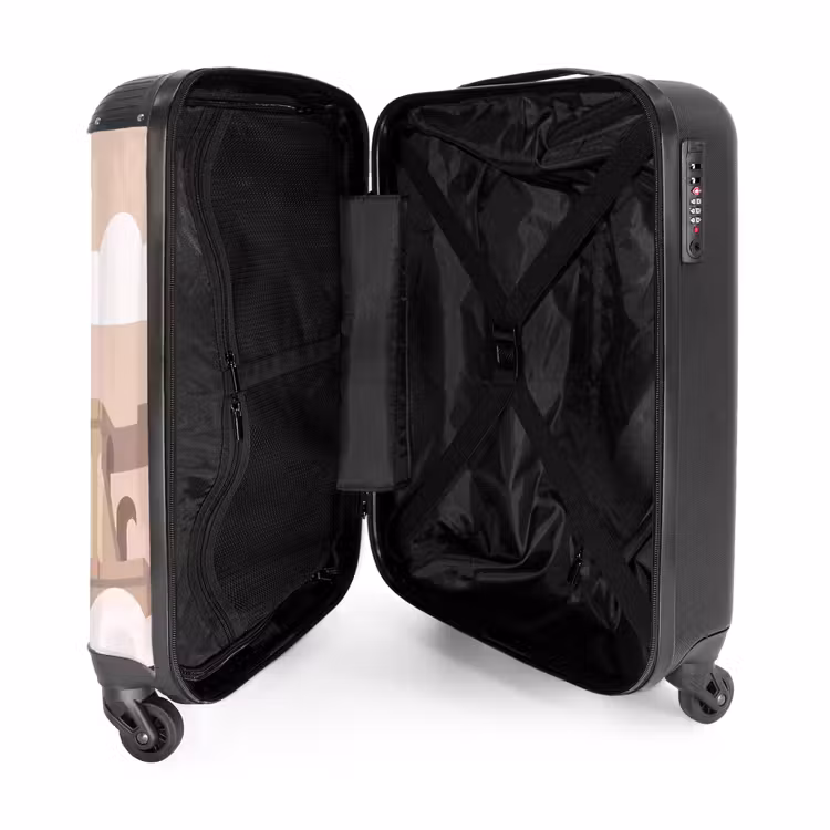 Suitcase - Colosseum - Sunrise - Rome - Architecture - Beige — 3