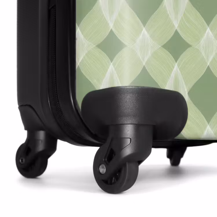 Suitcase - Foliage - Geometric - Organic - Latticework - Pattern — 6