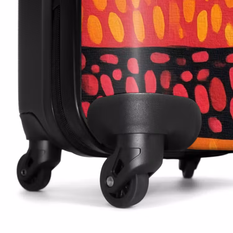 Suitcase - Orange - Pink - Expressive - Pattern — 6