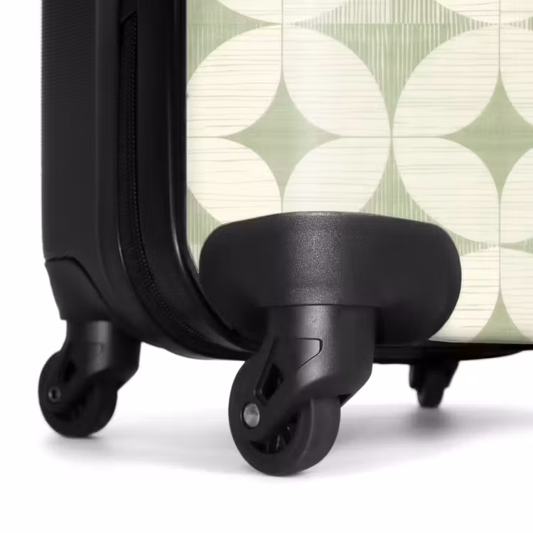Suitcase - Salvia Green - Geometric - Retro — 6
