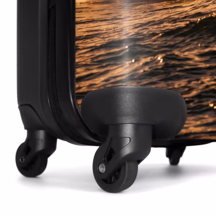 Suitcase - Surfer - Wave - Ocean - Sports - Orange — 6