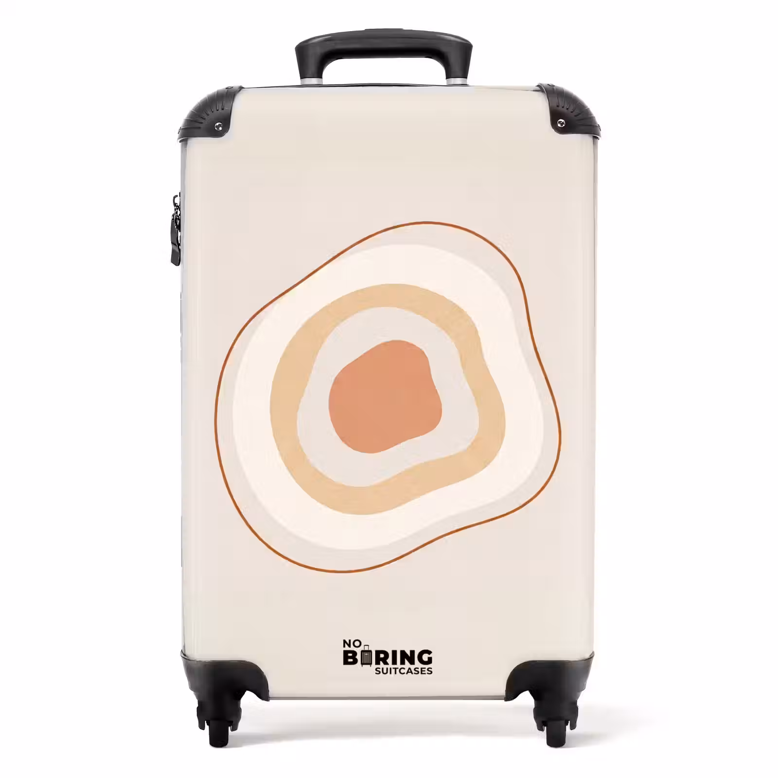 Suitcase - Abstract - Organic - Modern - Beige - Art — 1