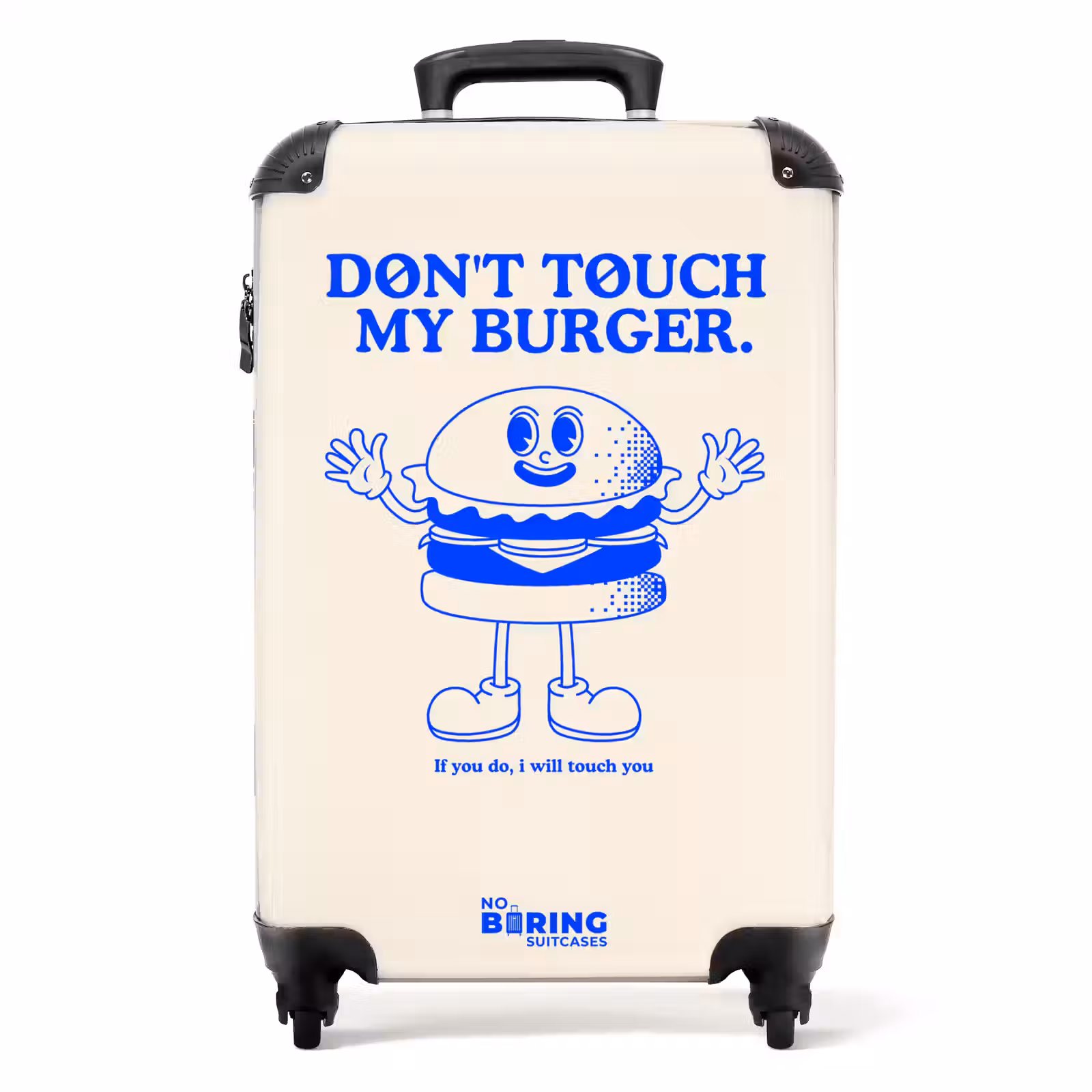 Suitcase - Civic - Blue - White — 1
