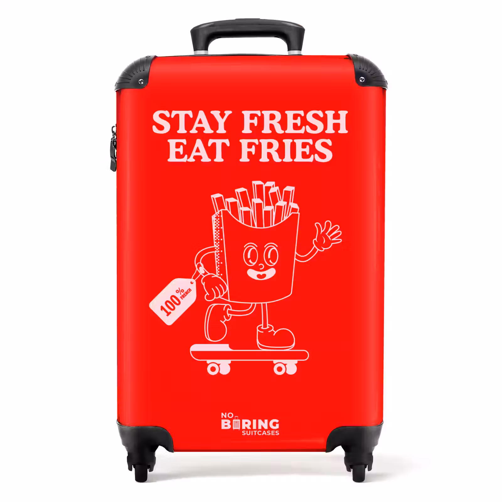 Suitcase - French Fries - Red - Skateboard — 1