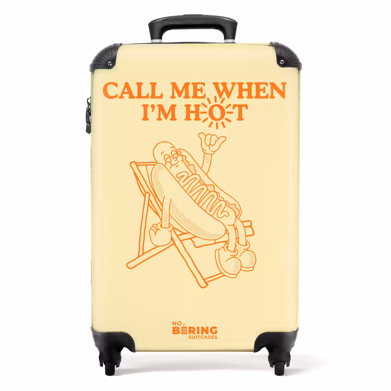 Suitcase - Hot Dog - Yellow - Orange - Sun — 1