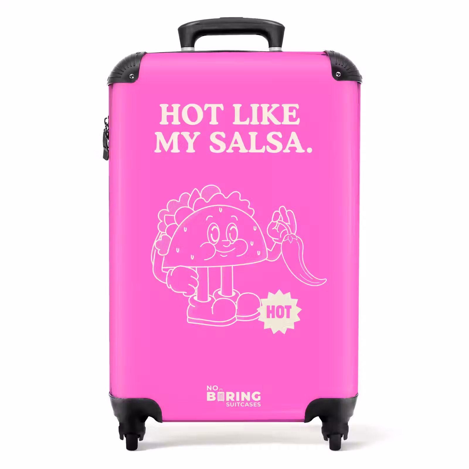 Suitcase - Pink - Pepper - Taco — 1
