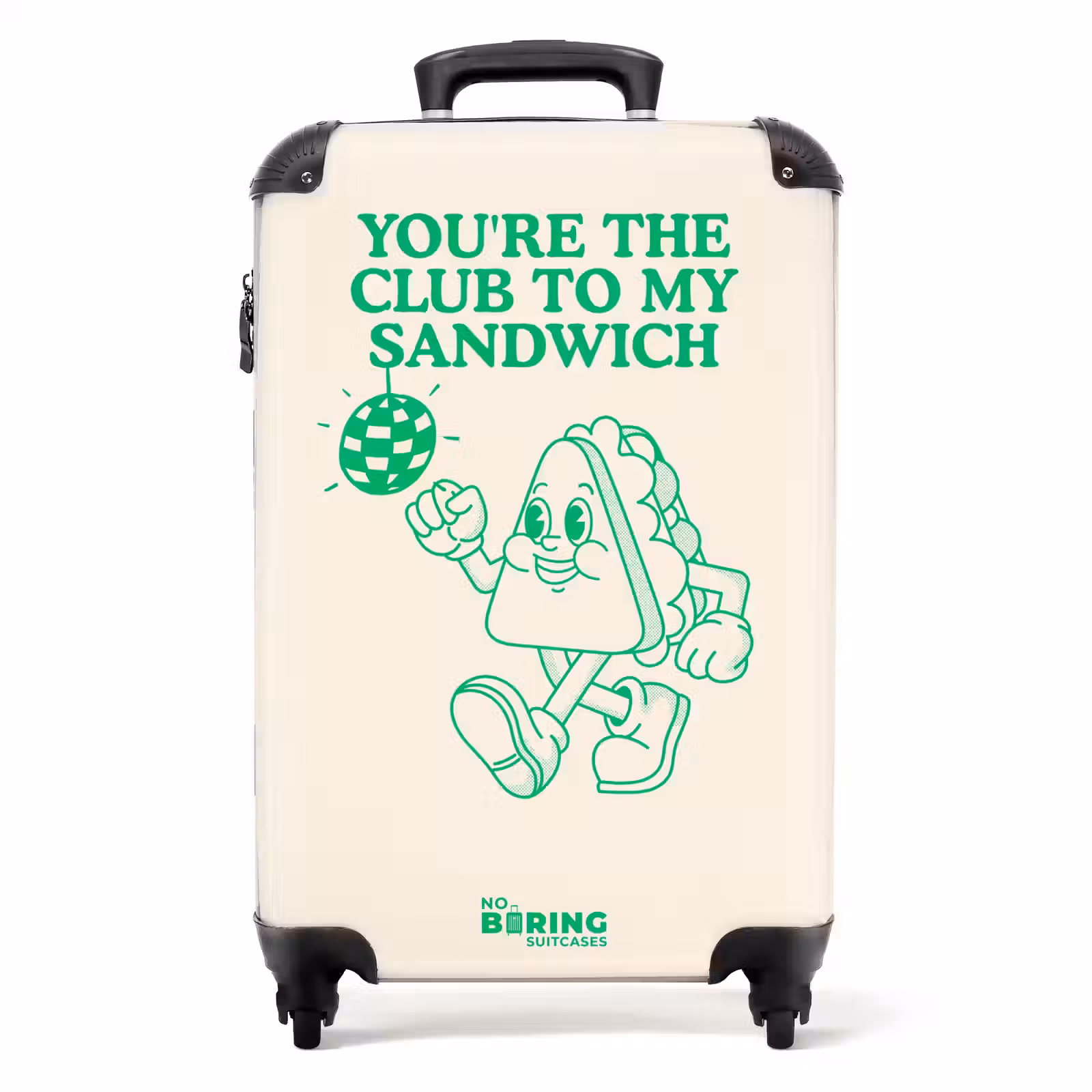 Suitcase - Sandwich - Green - Discobal — 1