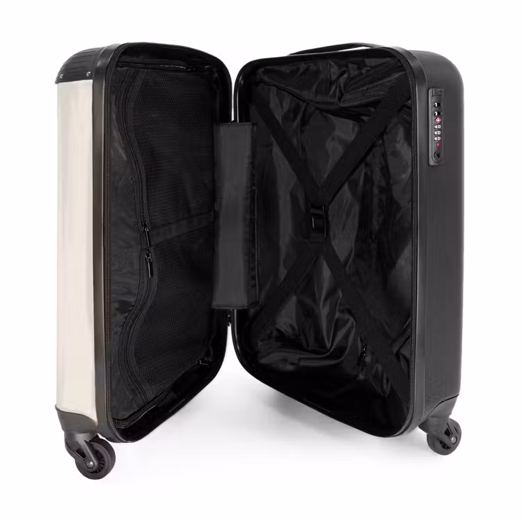 Suitcase - Abstract - Organic - Modern - Beige - Art — 3