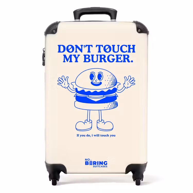 Suitcase - Civic - Blue - White — 1