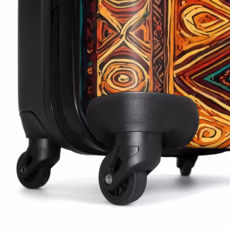 Suitcase - Colorful - Ethnic - Folkloric - Patterned — 6