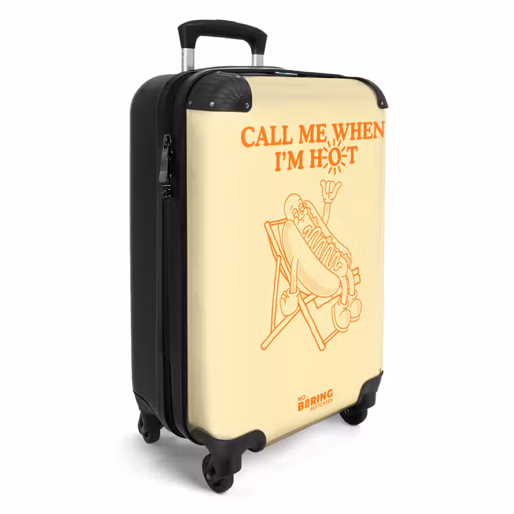 Suitcase - Hot Dog - Yellow - Orange - Sun — 4