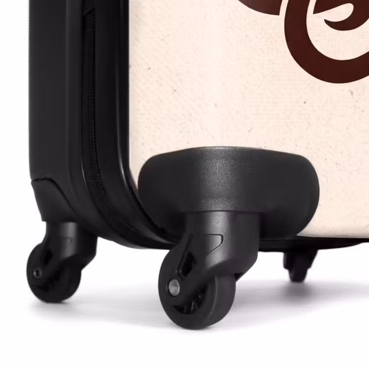 Suitcase - Pattern - Button - Abstract - Modern - Brown — 6