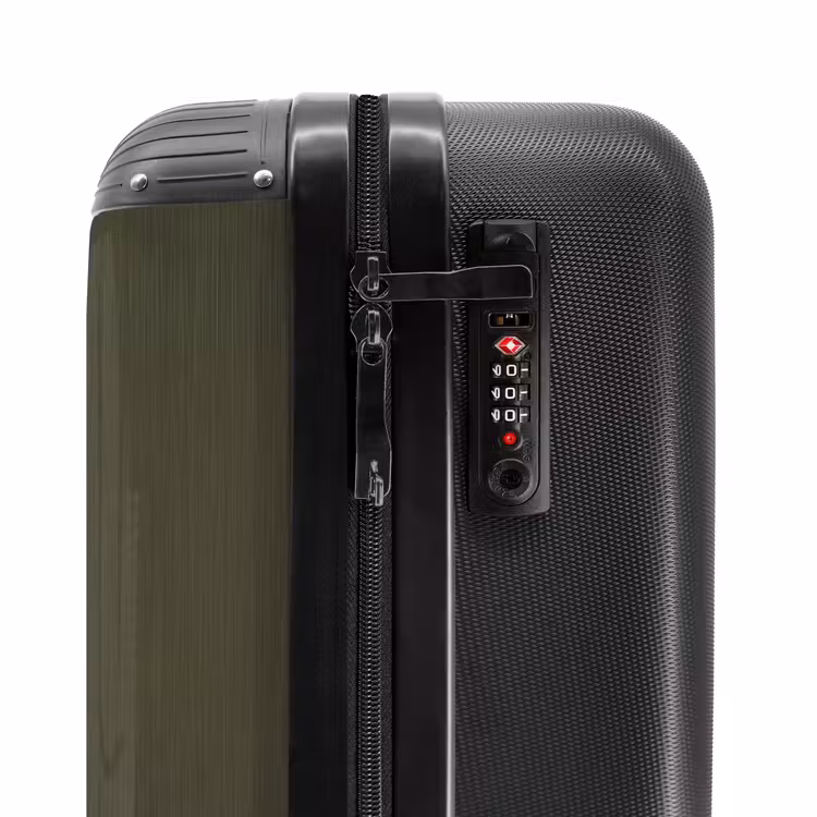 Suitcase - Pattern - Spiral - Abstract - Modern - Green — 5