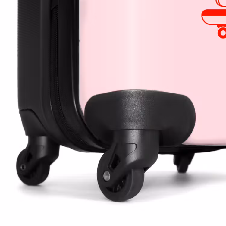 Suitcase - Pink - French Fries - Red — 6